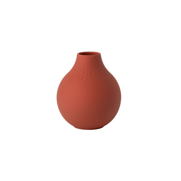 Villeroy & Boch Manufacture Collier terre Vase Perle klein 11x11x12cm